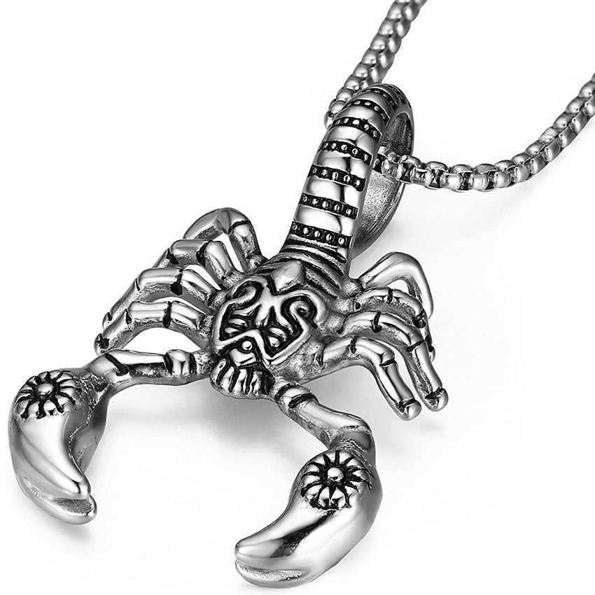 Wholesale Musical Note Titanium Steel Men's Necklace